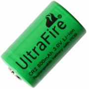 Аккумулятор литиевый Li-Ion CR2 UltraFire 3V (800mAh)