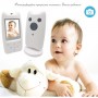 Видеоняня BabySmile Cat (LCD дисплей 2,4", датчик температуры, ночное видение, активация голосом, высокочувствительный микрофон, динамик, родительский блок с аккумулятором 520 мАч, 8 колыбельных, фотосъемка)
