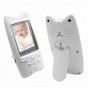 Видеоняня BabySmile Cat (LCD дисплей 2,4", датчик температуры, ночное видение, активация голосом, высокочувствительный микрофон, динамик, родительский блок с аккумулятором 520 мАч, 8 колыбельных, фотосъемка)