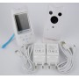 Видеоняня BabySmile Cat (LCD дисплей 2,4", датчик температуры, ночное видение, активация голосом, высокочувствительный микрофон, динамик, родительский блок с аккумулятором 520 мАч, 8 колыбельных, фотосъемка)