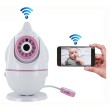 Видеоняня BabySmile Penguin Pink (датчик температуры, датчик влажности, датчик плача, колыбельные мелодии, порт Micro SD 128Gb, ночное видение, датчик движения, режим привлечения внимания ребенка)