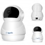 Видеоняня BabySmile Robot (автоматический поворот за ребенком, датчик движения, угол обзора P355°, 2MPX, 1080P, ночное видение, аудио двухсторонняя связь)