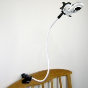 Держатель с гибкой ножкой BabySmile Holder для крепления камеры видеоняни на бортик детской кроватки