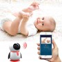 Видеоняня BabySmile Пингви P35 (датчик движения, угол обзора P355°, 2MPX, 1080P, ночное видение, панорамная и 3D навигация)