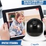 Видеоняня BabySmile Panda (автоматический поворот за ребенком, датчик движения, угол обзора P345°, 2MPX, 1080P, ночное видение, аудио двухсторонняя связь)