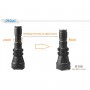 Фонарь для охоты Brinyte B158 CREE XM-L2 U4