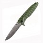 Нож Ganzo G620, черный клинок с травлением