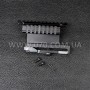 Кронштейн боковой быстросъемный с двумя планками (АК-74, АК-47, Сайга)
