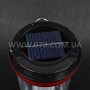 2 в 1 - Фонарь кемпинговый + Power Bank с солнечной панелью (30LED, регул. яркости, 220V/4xAA)