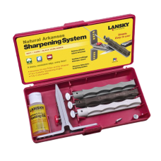 Точилка для ножей Lansky Natural Arkansas Knife Sharpening System LNLKNAT