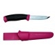 Нож MORA Companion Magenta, нерж. сталь, пурпурный