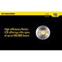 Фонарь Nitecore T0 (Nichia LED, 12 люмен, 1 режим, 1xAAA), зеленый