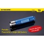 Фонарь Nitecore T0 (Nichia LED, 12 люмен, 1 режим, 1xAAA), зеленый