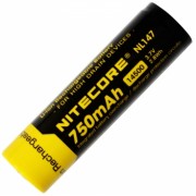 Аккумулятор литиевый Li-Ion 14500 Nitecore NL147 3.7V (750mAh), защищенный
