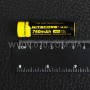 Аккумулятор литиевый Li-Ion 14500 Nitecore NL147 3.7V (750mAh), защищенный