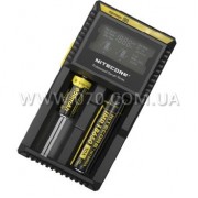 Зарядное устройство Nitecore Digicharger D2 с LED дисплеем (2 канала)