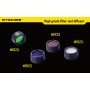 Диффузор фильтр для фонарей Nitecore NFG23 (22-23mm), зеленый