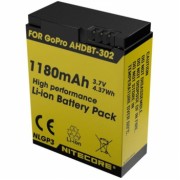Аккумулятор литиевый Li-Ion Nitecore NLGP3 для GoPro AHDBT-302 3.7V (1180mAh)