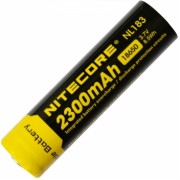 Аккумулятор литиевый Li-Ion 18650 Nitecore NL183 3.7V (2300mAh), защищенный