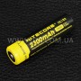 Аккумулятор литиевый Li-Ion 18650 Nitecore NL183 3.7V (2300mAh), защищенный