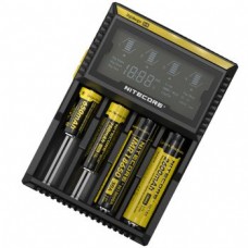 Зарядное устройство Nitecore Digicharger D4 с LED дисплеем (4 канала)