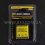 Аккумулятор литиевый Li-Ion Nitecore NLGP3 для GoPro AHDBT-302 3.7V (1180mAh)