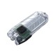 Фонарь Nitecore TUBE (Cree XP-G R5, 45 люмен, 2 режима, USB), прозрачный
