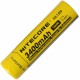Аккумулятор литиевый Li-Ion 18650 Nitecore NL189 3.7V (3400mAh), защищенный