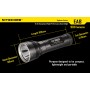 Фонарь Nitecore EA8 (Cree XM-L U2, 900 люмен, 8 режимов, 8xAA), теплый белый