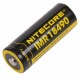Аккумулятор литиевый Li-Ion IMR 18490 Nitecore 3.7V (1100mAh)