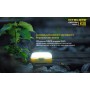 Фонарь Nitecore LR30 (HIGH CRI + RED LED, 205 + 45 люмен, 6 режимов, 1x18650), синий