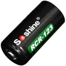 Аккумулятор литиевый Li-Ion CR123A / 16340 Soshine 3.7V (700mAh)