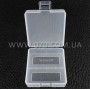 Коробочка для аккумуляторов, защитная Soshine SBC-018 (2xКрона-9V)