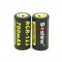 Аккумулятор литиевый Li-Ion CR123A / 16340 Soshine 3.7V (700mAh), защищенный