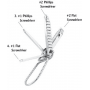 Swiss+Tech Screwz-All 4-In-1