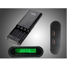 2 в 1 - Power Bank Tomo (4x18650) + зарядное устройство 