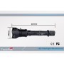 Фонарь TrustFire T90-2 (Luminus SST-90, 2500 люмен, 5 режимов, 3x32650/26650), комплект