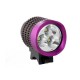 Велофара TrustFire TR-D008 (3xCree XM-L, 2000 люмен, 4 режима), фиолетовая