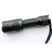 Фонарь фокусируемый TrustFire Z6 (Cree XM-L, 1000 люмен, 5 режимов, 1x18650), комплект в коробке