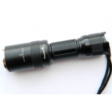 Фонарь фокусируемый TrustFire Z6 (Cree XM-L, 1000 люмен, 5 режимов, 1x18650), комплект в коробке
