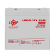 Аккумулятор гелевий LPM-GL 12V - 55 Ah