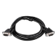 Кабель VGA-3.0BK 3 м чорний (з двома феритовими кільцями)