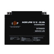 Акумулятор AGM LPM 12V - 26 Ah