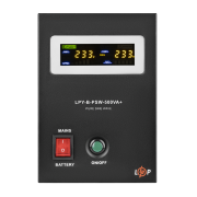 ДБЖ з правильною синусоїдою 12V LPY-B-PSW-500VA+ (350Вт) 5A/10A