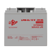 Акумулятор гелевий LPM-GL 12V - 20 Ah