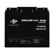 У/Ц Акумулятор AGM LPM 12V - 18 Ah