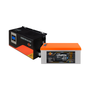Комплект резервного живлення LP(LogicPower) ДБЖ + літієва (LiFePO4) батарея (UPS W3000 + АКБ LiFePO4 5888W)