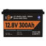 Акумулятор LP LiFePO4 12,8V - 300 Ah (3840Wh) (Smart BMS 200А) з BT пластик