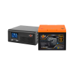 Комплект резервного живлення LP(LogicPower) ДБЖ + літієва (LiFePO4) батарея (UPS В1000 + АКБ LiFePO4 1280W)
