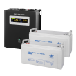 Комплект резервного живлення LP (LogicPower) ДБЖ + мультигелева батарея (UPS W1500 + АКБ MG 2880Wh)